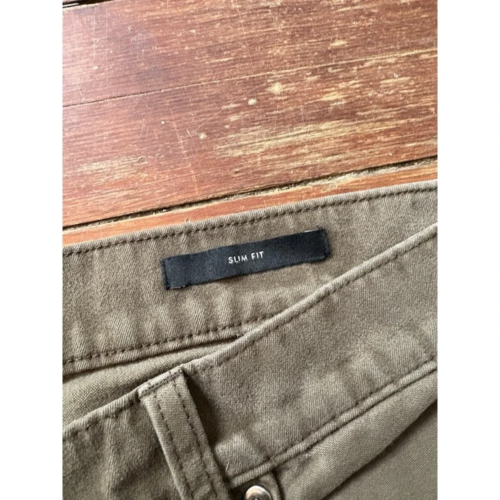 Banana Republic Pants Mens 34x34 Traveller Slim Fit Chino Stretch Brown